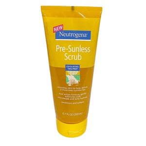 Neutrogena Pre Sunless Scrub Tan Prep Exfoliating Microbeads‎ 6.7 oz NEW Skin